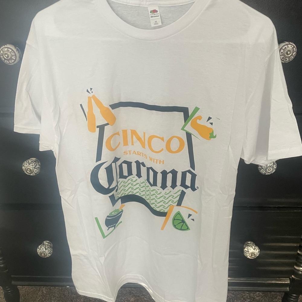NEVER WORN Fruit of the Loom White HD Cotton T-Shirt